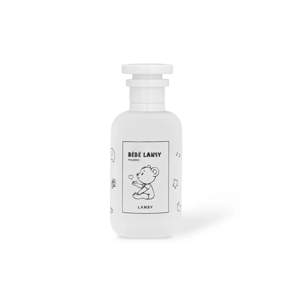 White bottle with &