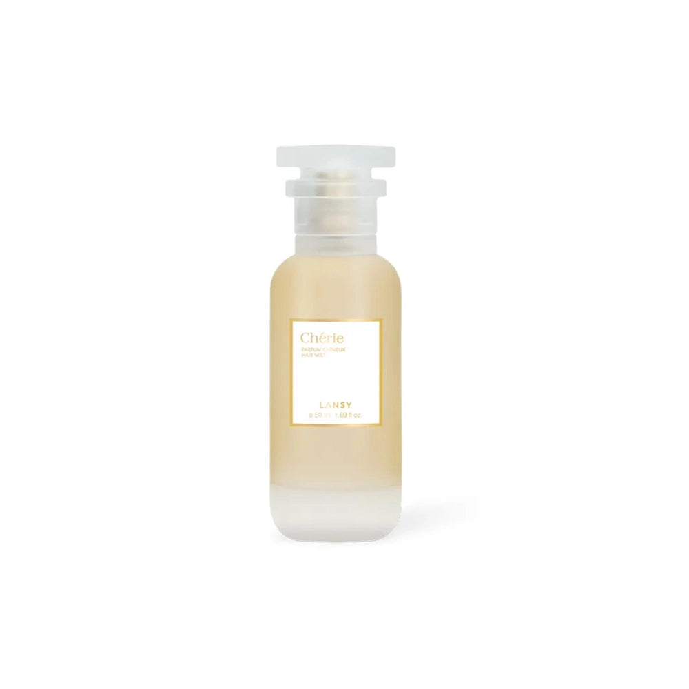 Skincare bottle with a white cap on a white background