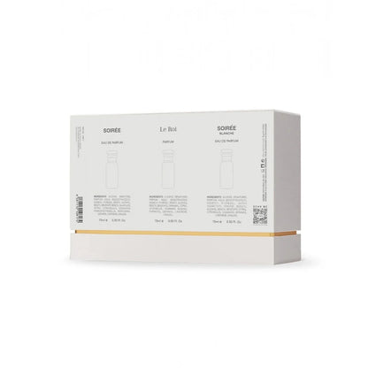 LANSY Soiree perfume packaging box on a white background.