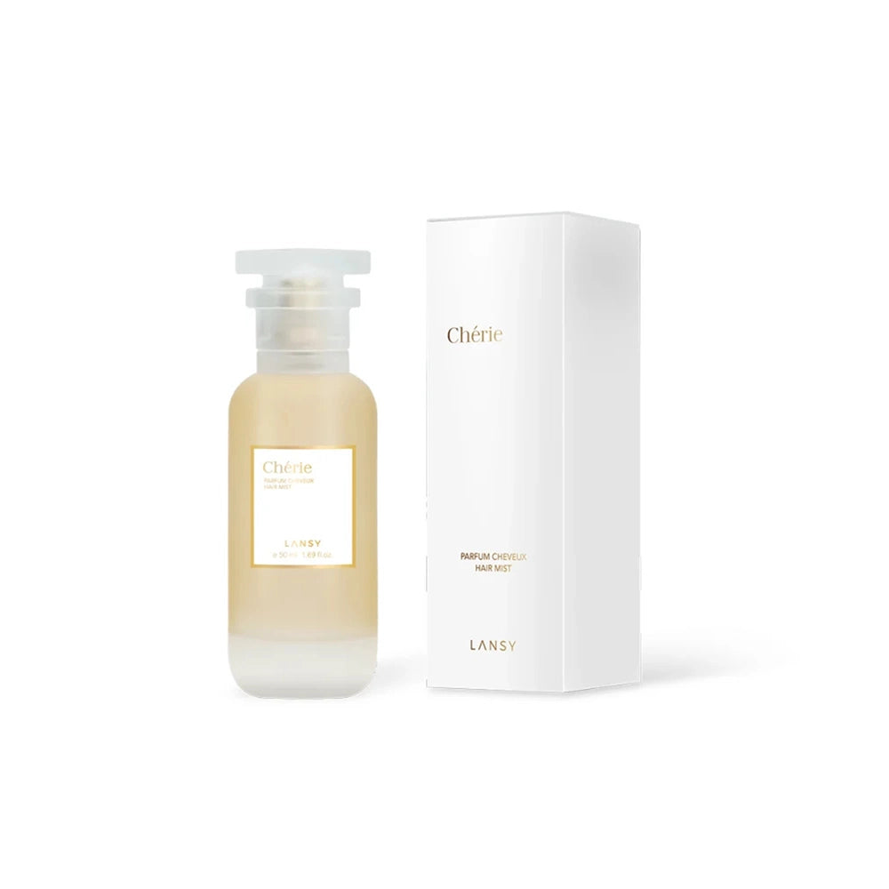 Lansy Chérie perfume bottle and packaging on a white background