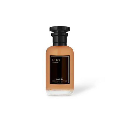 Lansy Le Roi Parfum bottle on a white background