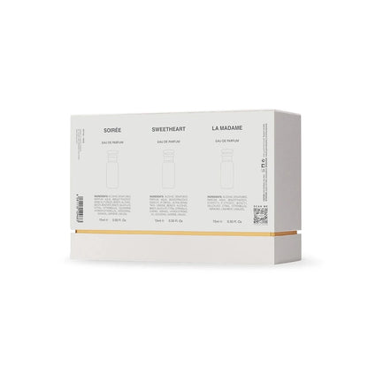 Box of eau de parfum with &