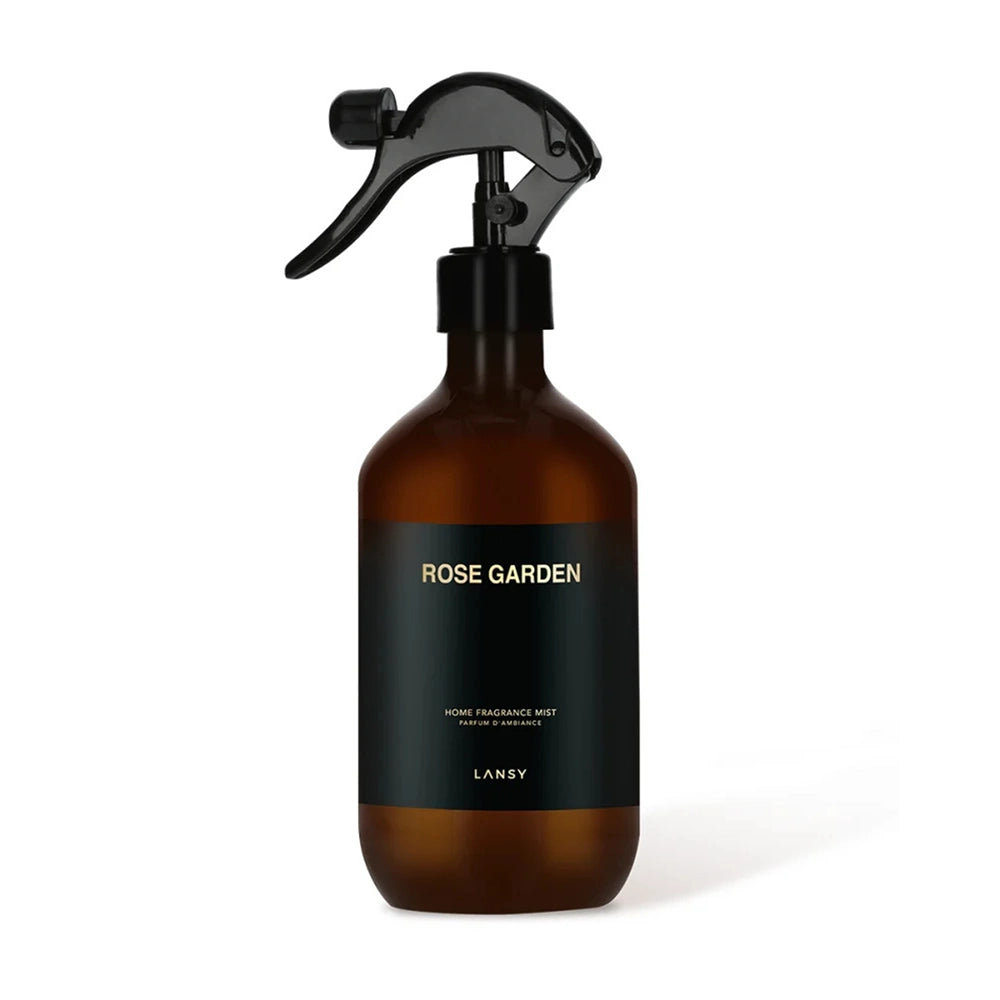 Brown spray bottle labeled &