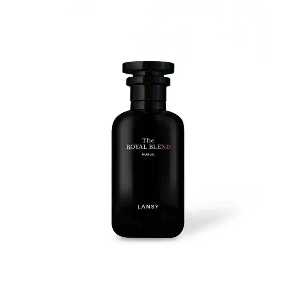 Black LANSY perfume bottle labeled &