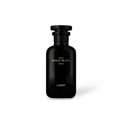 Black LANSY perfume bottle labeled &