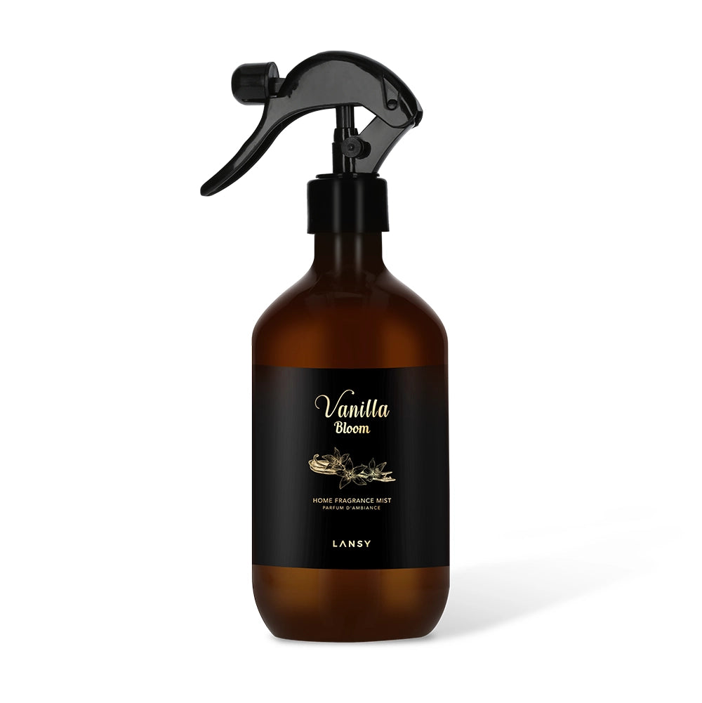 Brown spray bottle labeled &